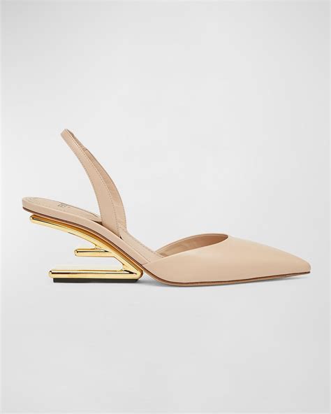 fendi f heels|Fendi heels for women.